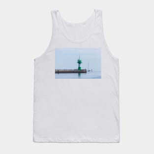 Lighthouse, Luebeck-Travemuende, Schleswig-Holstein, Germany, Europe Tank Top